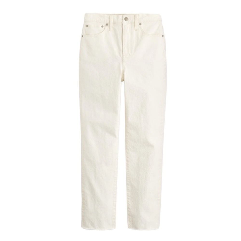 Madewell High Rise Jeans - Ivory